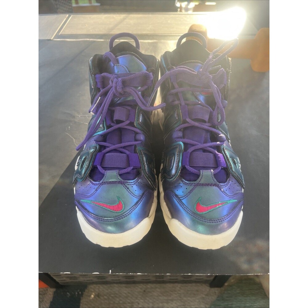 Size 7 (GS) - Nike Air More Uptempo Mid Iridescent Purple
